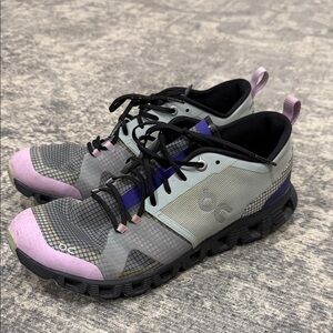 On Running Women's Purple and Pink Athletic Shoes